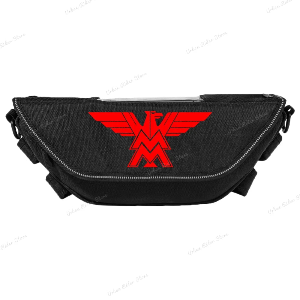 Waterproof Dustproof Motorcycle Handlebar Storage Bag for Moto Morini X-Cape 650