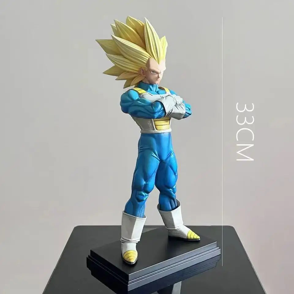 Dragon Ball Z Super Saiyan 3 Vegeta Figure GK PVC Action Statue Collectible Gift