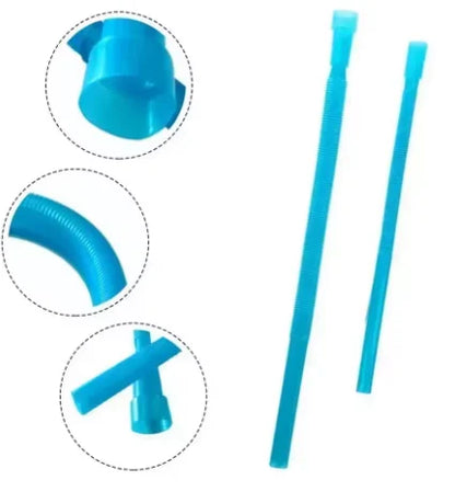 New Upgraded Dryer Vent Cleaner Kit Universal Vacuum Hose Attachment Lint Removal Deep Cleaning Accessories