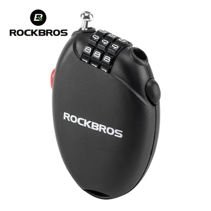 EXPROTAS Password Cable Lock Anti-Theft Bicycle Security for Bike MTB