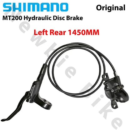 Shimano MT200 Hydraulic Disc Brake Single (Front or Rear) 2-Piston Hose Length Options