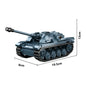 WW2 German 222 Armoured Vehicle Building Blocks Tank Brick Toy Set