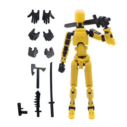 Action Doll Titan T13 Mobile Transformation Robot Toy for Kids