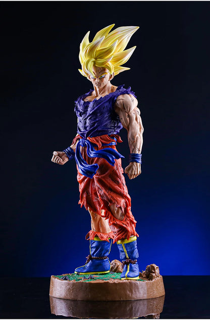 43cm Dragon Ball Z Son Goku Figure GK Super Saiyan Son Goku Action Figure PVC Vegeta Collection Statue Model Figurine Toys-EXPROTAS