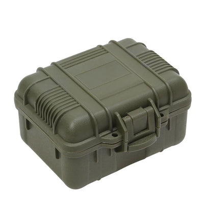 Portable Storage Box Waterproof Plastic Toolbox Hard Case Organiser 125x105mm
