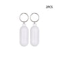 2pcs Key Ring Chain Floating Buoyant Boat Marine Keyring Accessory