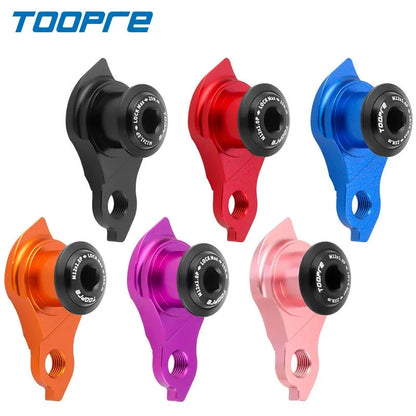 TOOPRE Bicycle UDH Straight-mounted Tail Hook Nut Mountain Road Bike Barrel Axle Frame Rear Tail Hook Universal Lifting Ear
