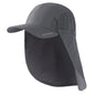 BASSDASH UPF 50+ Fishing Hat Foldable Cap with Removable Neck Flap