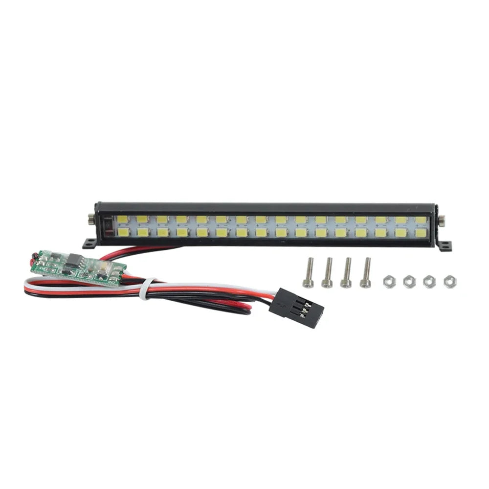 4/6 LED RC Crawler Roof Light Bar Search Lamp 1/10 TRX4 TRX6 SCX10 D90