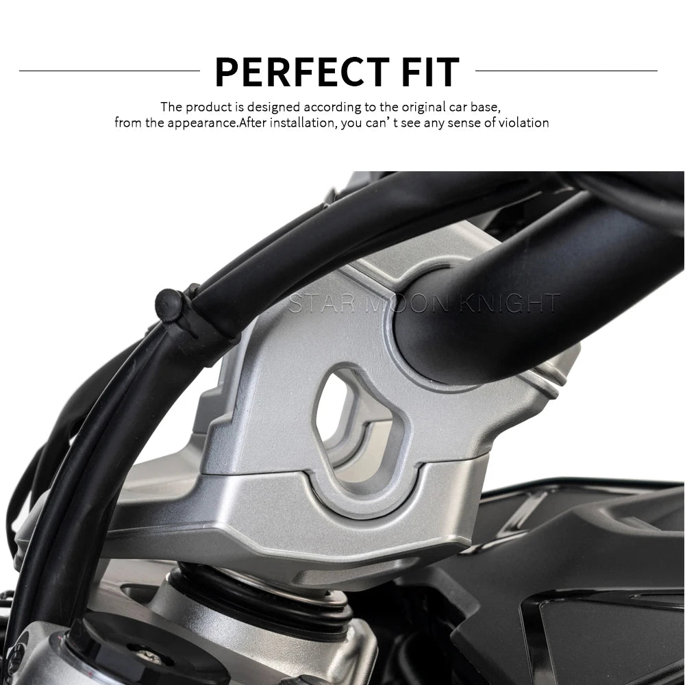 Handlebar Riser Clamp Adapter For BMW R1300GS R 1300 GS 2024 Motorcycle Extension