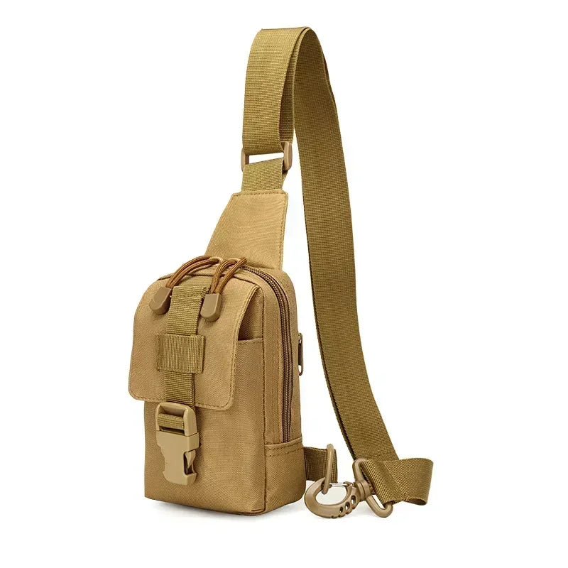 Tactical Chest Bag EDC Pack Outdoor Hiking Camping Shoulder Pouch