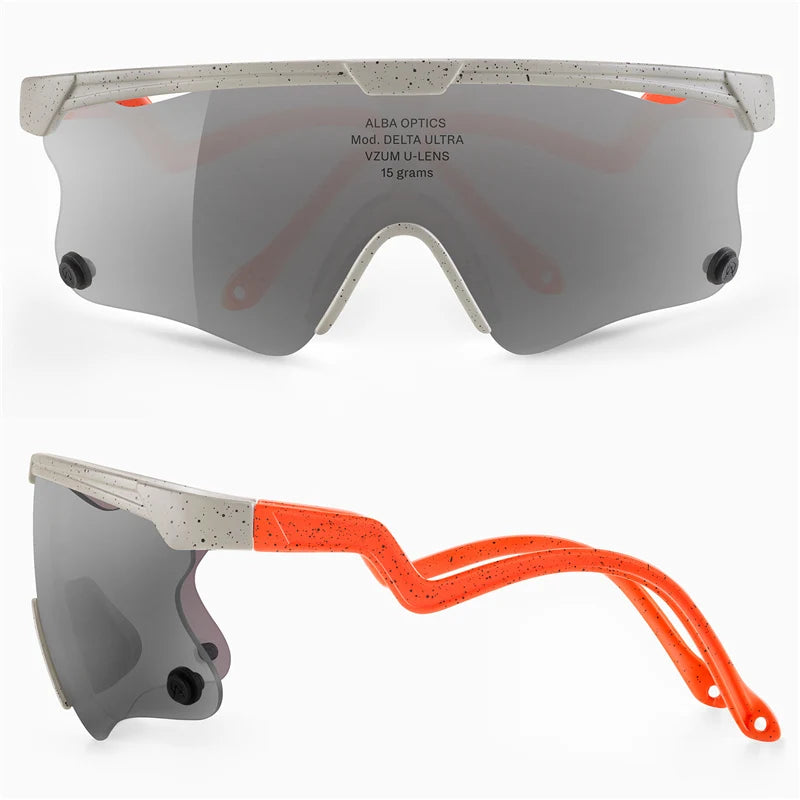 ALBA Polarised Cycling Sunglasses MTB Road Bike Sports Goggles Men Women