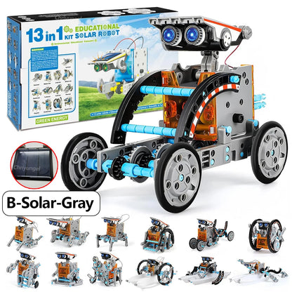 12-in-1 STEM Robot Building Toy Educational Science DIY for Kids Age 8+