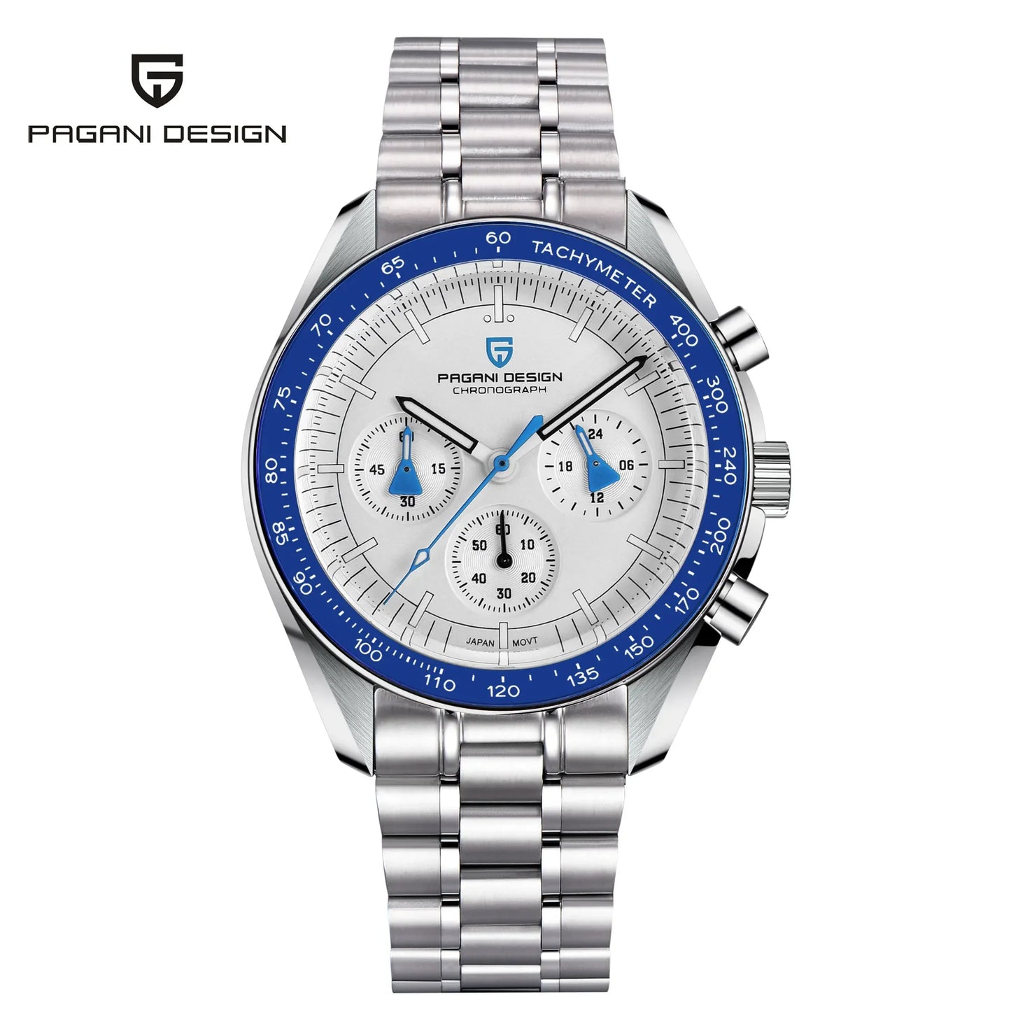 PAGANI DESIGN 2024 New Men's Watches Top Luxury Quartz Watch For Men Auto Date Speed Chronograph AR Sapphire Mirror Wrist watch-EXPROTAS
