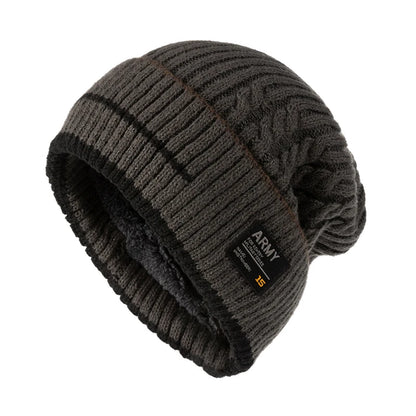 Winter Beanie Hat Knitted Warm Cap Unisex Men Women Bonnet 2023