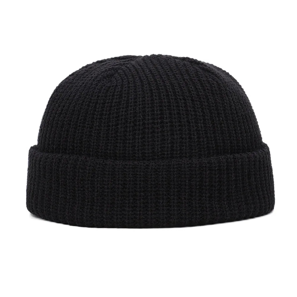 Winter Warm Beanies Wool Knitted Hat Casual Unisex Adult Men Female