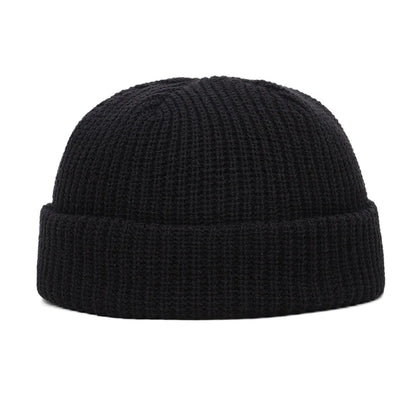 Winter Warm Beanies Wool Knitted Hat Casual Unisex Adult Men Female