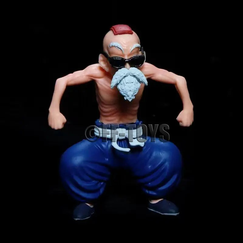 10cm Dragon Ball Master Roshi Figure Kame Sennin Figurine PVC Action Figures Collection Model Toys for Children Gifts-EXPROTAS