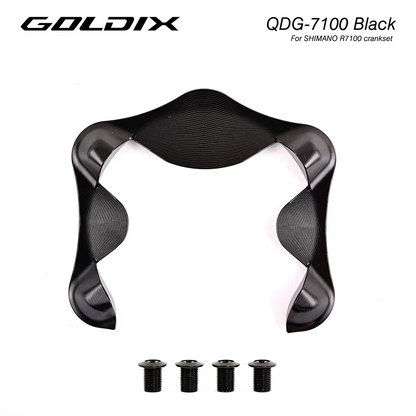 GOLDIX Aero Chainring Cover for Shimano R9200 R8100 R7100 R7000 1X Crankset
