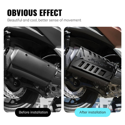 Exhaust Guard Cover for Yamaha XMAX 250 300 2017–2024 Heat Shield Protector