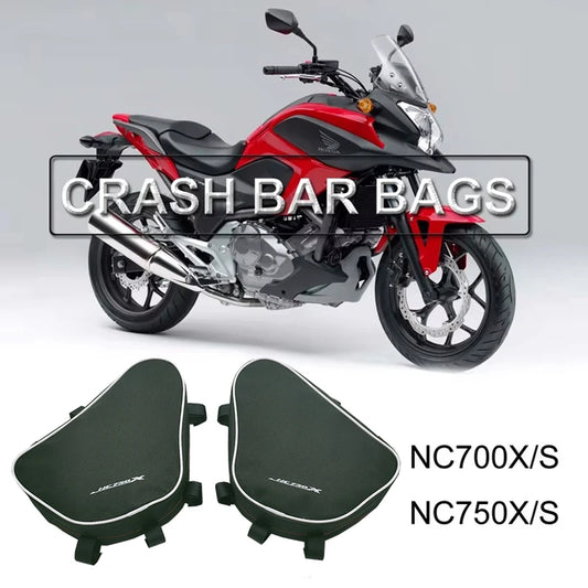 Motorcycle Toolbox Frame Crash Bar Bags Tool Placement Travel Saddle Bag FOR Honda NC700X NC700S NC750X NC750S NC 700 750 X S-EXPROTAS