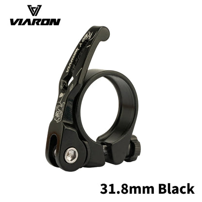 Seatpost Clamp VIARON MTB Quick Release Ultralight 31.8mm 34.9mm