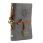 Journal Binder Cover 14x10cm Leather Korean Style Notebook for Diaries