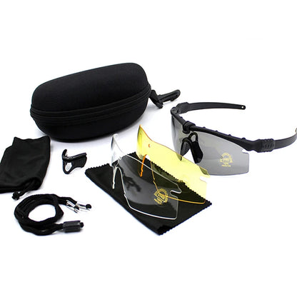 Outdoor Tactics Glasses 3.0 UV Protection Ballistic Goggles Hunting Shooting