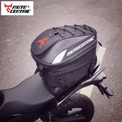Back Seat Bags Waterproof Helmet Bag for Motorbike 43x29x20cm