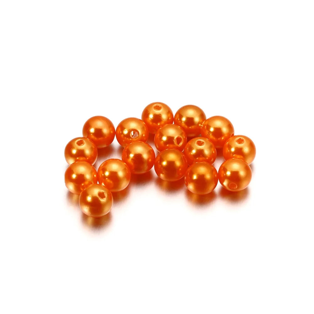 1000Pcs Imitation Pearl Beads 3-20mm Round Spacer for Bracelet Making DIY