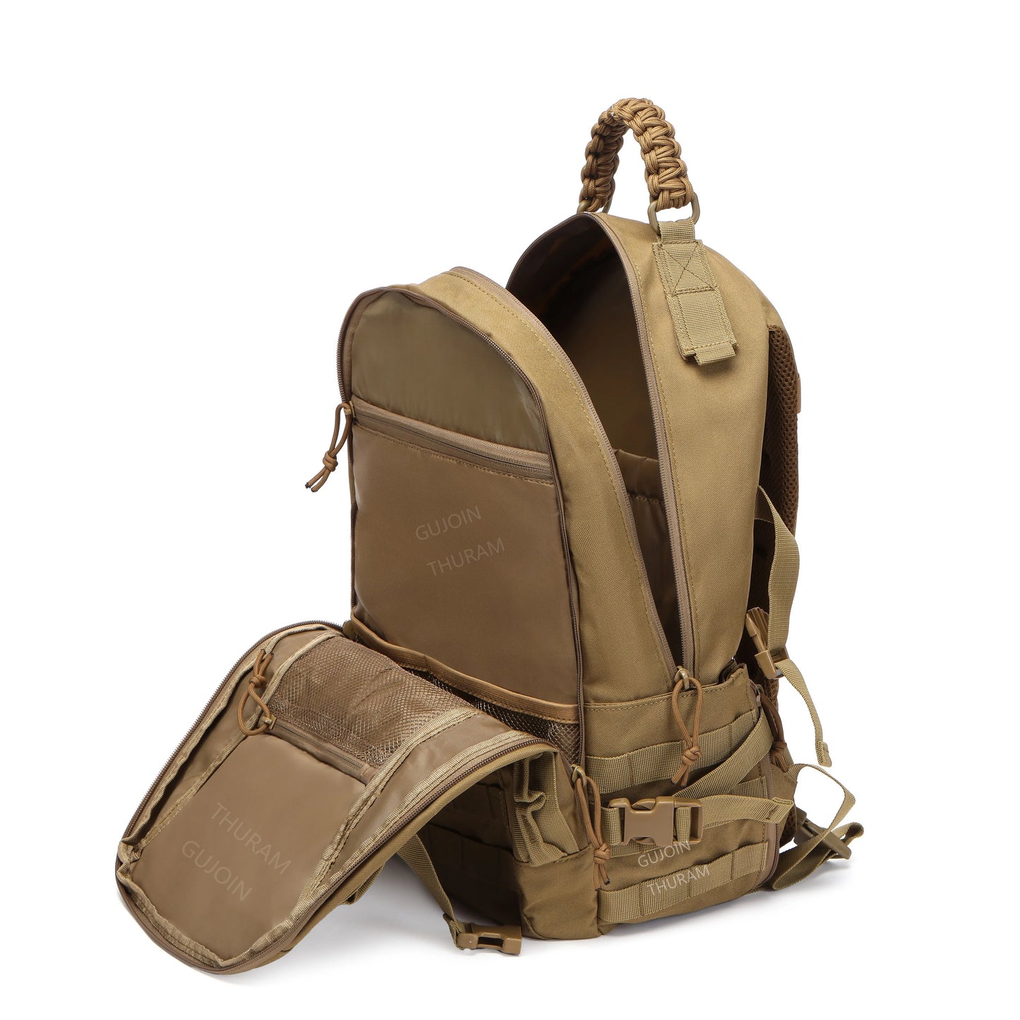 38L Tactical Rucksack Backpack Molle Waterproof Military Hiking Camping Bag