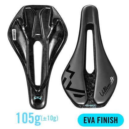 RYET 3D Printed Bicycle Saddle Ultralight Carbon saddle 135/143mm 105g Bike Saddle for MTB Gravel Road Bike Seat bicycle parts-EXPROTAS