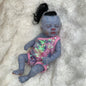 28cm Avatar Loulou Meadow Reborn Baby Doll Full Soft Vinyl Art Doll