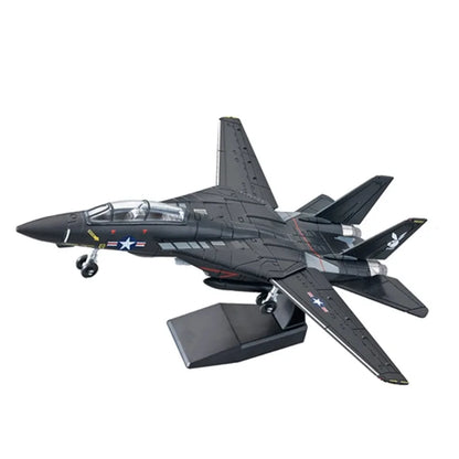 Military Building Blocks Fighter Aircraft A-10 F14 Model Toy for Boys