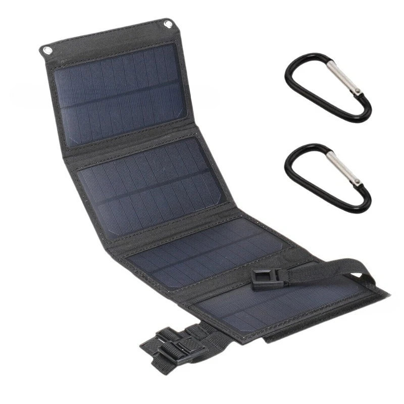 Fast Charger 100W Foldable Solar Panel Portable USB Power for Camping