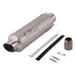 Universal Motorcycle Real LeoVince E-Mark Slip On Exhaust Pipe Muffler Escape moto For Honda Yamaha R1 R3 R6 CBR300-EXPROTAS