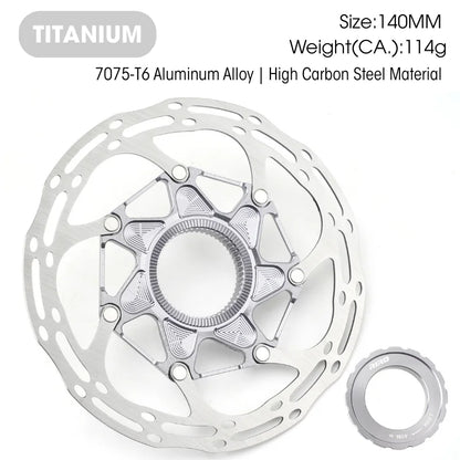 RIRO Center Lock Bicycle Disc Brake Rotor 140/160mm MTB Hydraulic Brake Disc