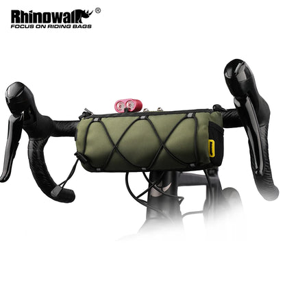 Rhinowalk Large Capacity Bicycle Handlebar Bag Convertible Backpack Multi-Purpose
