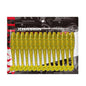 13Pcs Soft Red Worm Fishing Lure Baits Artificial Silicone Earthworm Tails