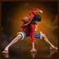 18cm One Piece Monkey D Luffy Battle Style Figure PVC Anime Action Model Toy