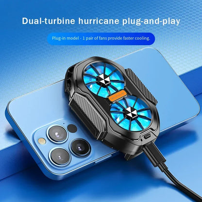Wireless Battery Phone Cooler 2025 Portable Magnetic Clip Semiconductor Cooling
