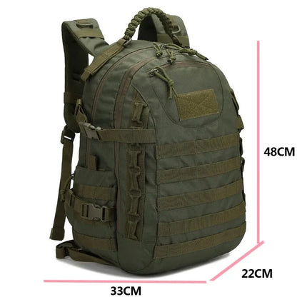 35L Waterproof Backpack Outdoor Hiking Rucksack Camping Travel Bag Men