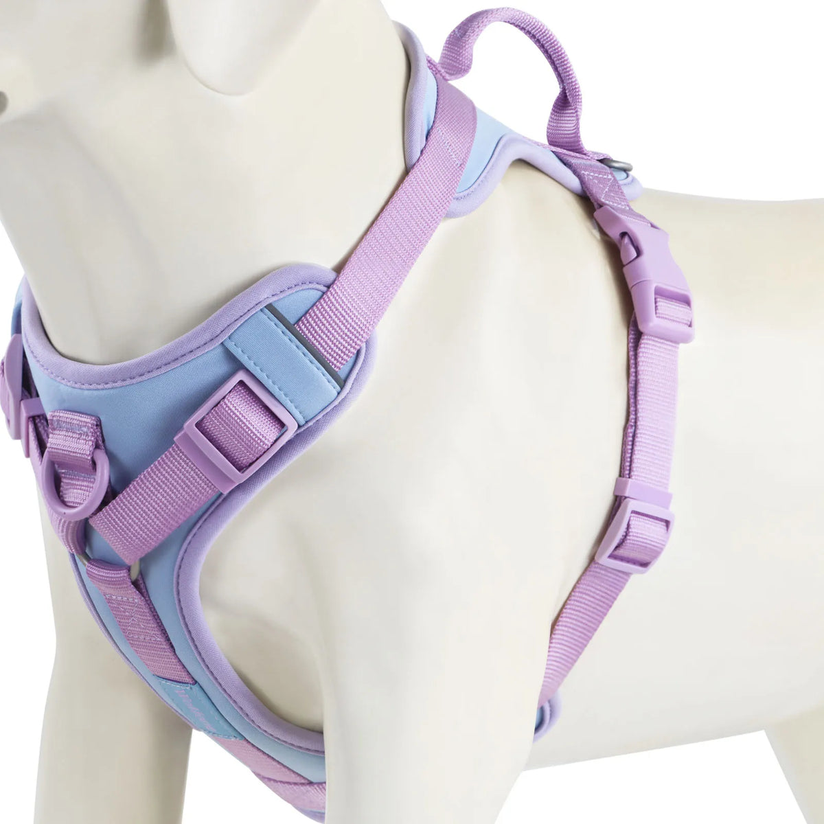 Adjustable Chest Strap Dog Harness No Pull Padded Reflective Breathable Vest