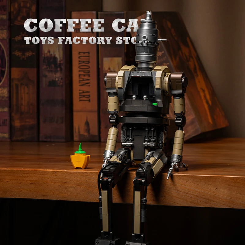 Robot Building Blocks MOC Space Mech Droid Model Sci-Fi Figure Toy Gift