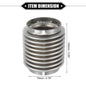 UXCELL Exhaust Flex Pipe | 38/45/50/60mm Bellows Connector Stainless Universal