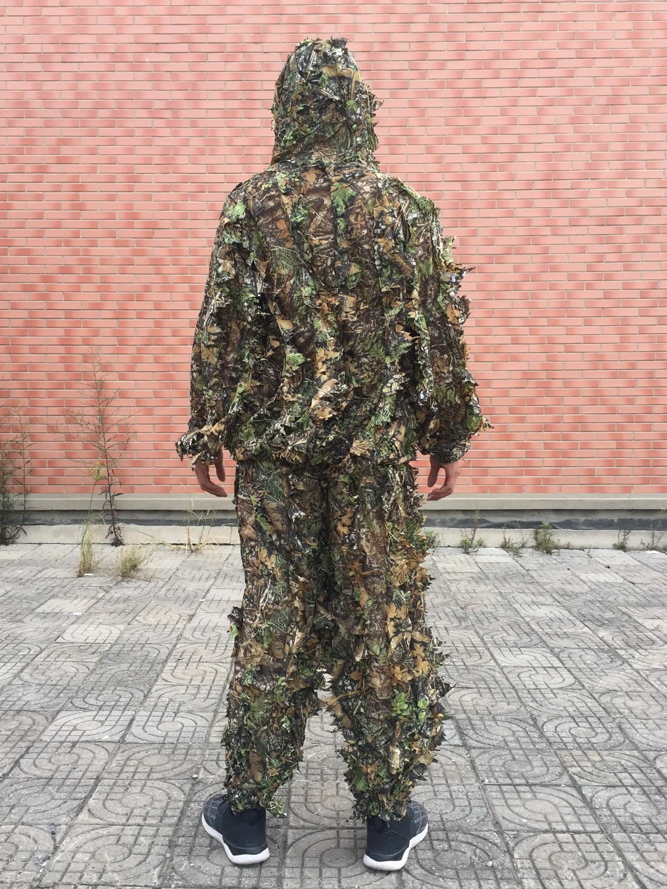 Ghillie Suit Camo Set for Men Women Kids Hunting Jungle Hooded Outfit