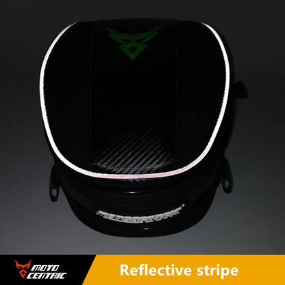 Motorcycle Magnetic Tank Bag Carbon Look Oxford Cloth Storage Bag