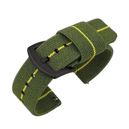 Nylon Watch Strap 18mm 20mm 22mm 24mm Quick Release Woven Sport Band