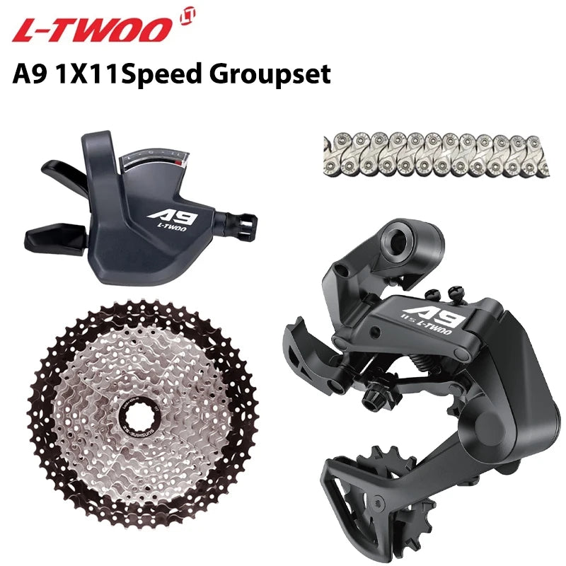 LTWOO A9 1x11 MTB Groupset Kit Shifter + Rear Derailleur + Chain + SUNSHINE Cassette - EXPROTAS