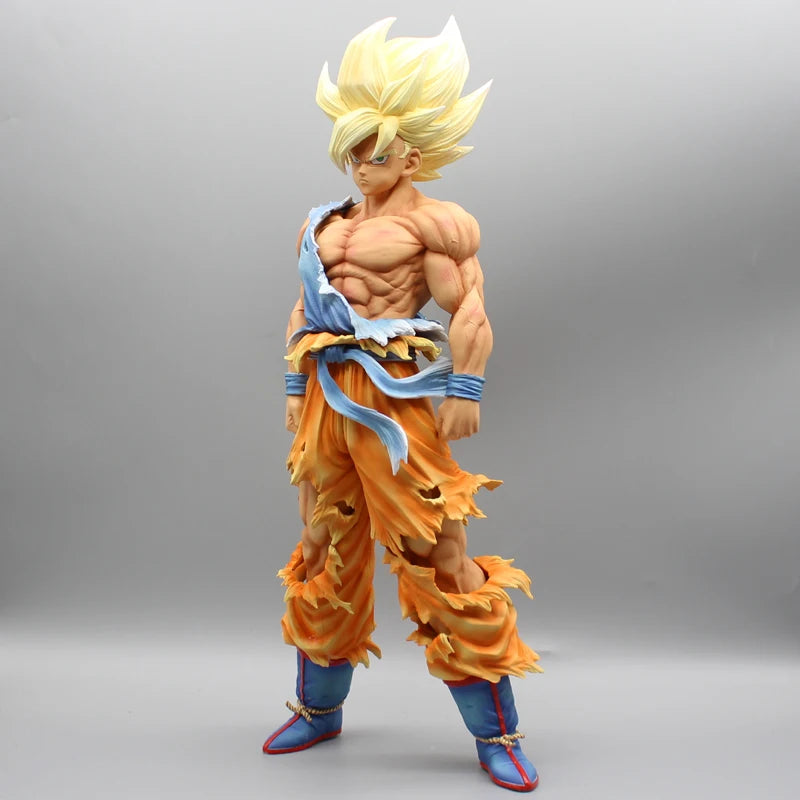 44cm Dragon Ball Z Son Goku Namek Super Saiyan PVC Statue Action Figure Model Gift